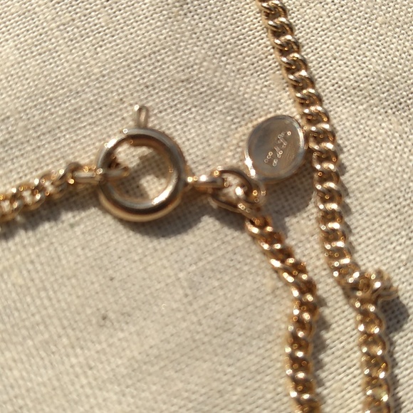 Sparkly! Three Vintage Necklaces, Amber Beads, Silver with Green Stone, … - Picture 14 of 15